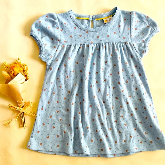 NWT Mini Boden Pointelle Top - Picture 1 of 5
